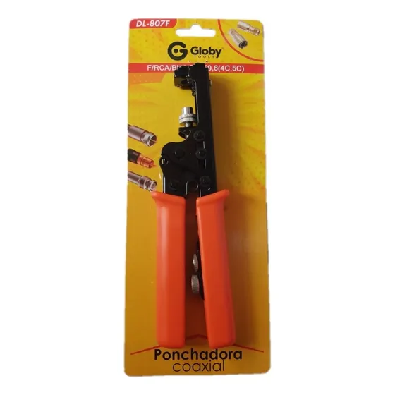 Ponchadora Para Cable Coaxial Rg59-rg6 Profesional Globy