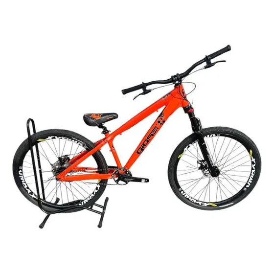 Bicicleta  Gios Br Frx Evolution Laranja Single Aro 26