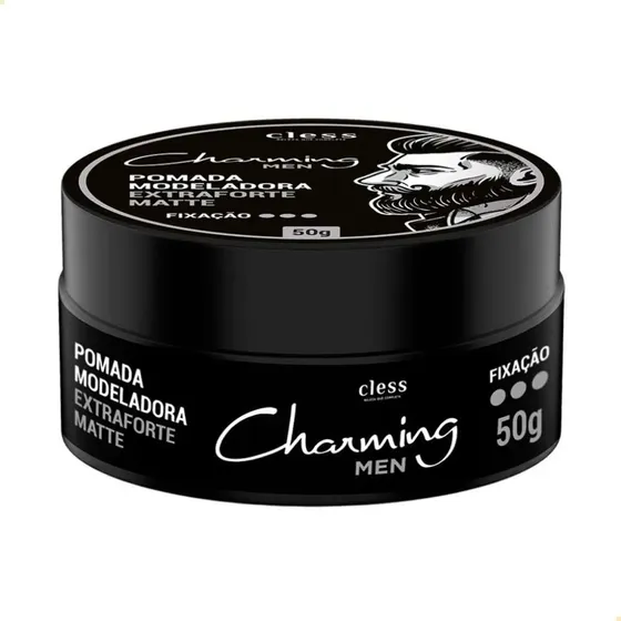 Pomada Modeladora Efeito Seco Extra Forte Matte