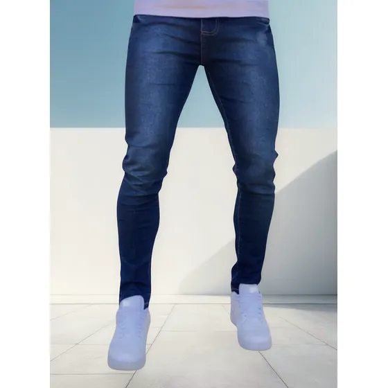 Calça Jeans Masculina Original Elastano Lycra