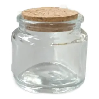12 Und Frasco Envase Vidrio Vela Multiusos 95ml Tapa Corcho 12 Und Frasco Envase Vidrio Vela Multiusos 95ml Tapa Corcho