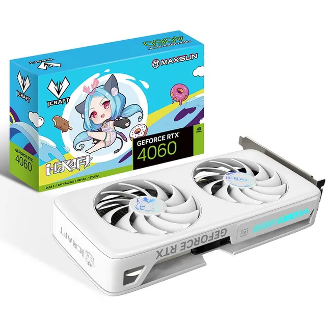 Maxsun Geforce Rtx 4060 Icraft Oc Acgn Edición Limitada 8...