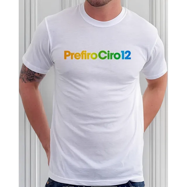 Camiseta Ciro Gomes - Prefiro Ciro 12