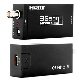 Convertidor De Video De Sdi A Hdmi Support 5v 12 V Convertidor De Video De Sdi A Hdmi Support 5v 12 V