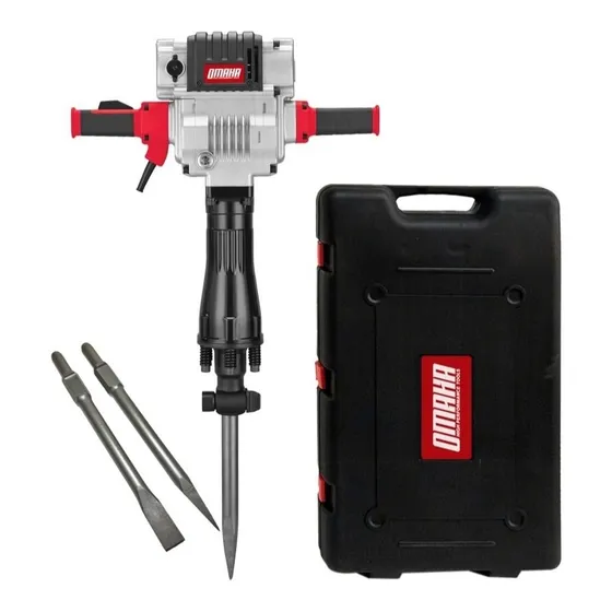Martillo Demoledor Rompe Pavimento 2100 W 85j Joules27kg Omaha 1650 Impactos Por Minuto Rompepavimento