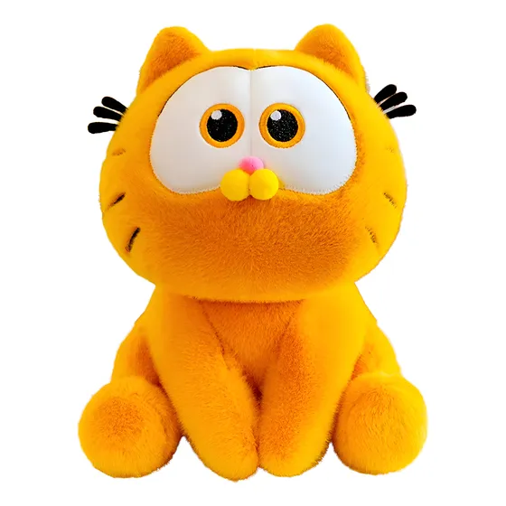 Brinquedo De Pelúcia Pequena Garfield Baby  Fotos Reais