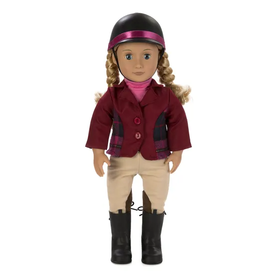 Muñeca Our Generation Lily Anna Deluxe De 18 Pulgadas Con Li