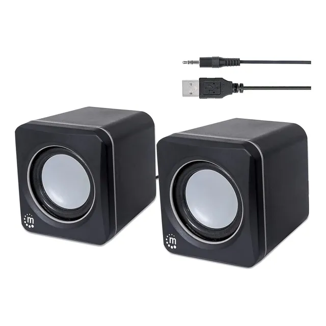 Parlantes Computadora Negros Pc Laptop Otros