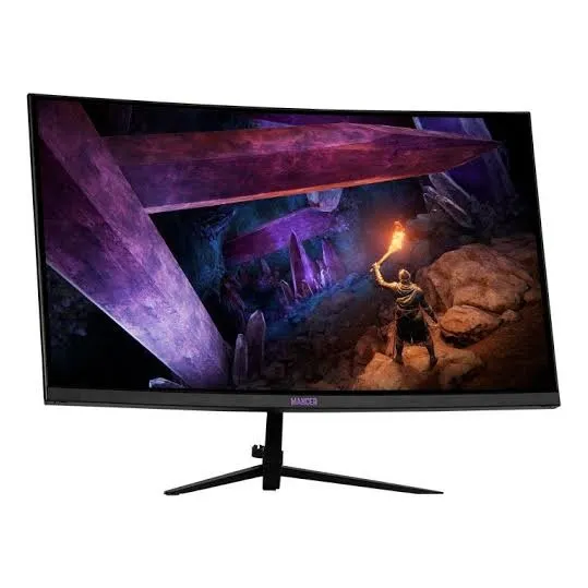 Monitor Mancer Valak 23.6  Curvo Full Hd 180hz Preto