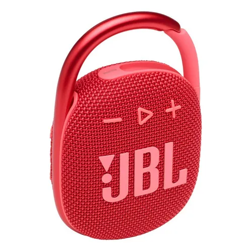 Parlante JBL Clip 4 portátil con bluetooth waterproof roja 220V