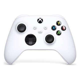 Controle Sem Fio Xbox Series S/x/one/pc - Robot White Branco Controle Sem Fio Xbox Series S/x/one/pc - Robot White Branco