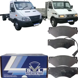 Pastilha De Freio Dianteira Syl Daily 5012 5912 6012 7012 Pastilha De Freio Dianteira Syl Daily 5012 5912 6012 7012