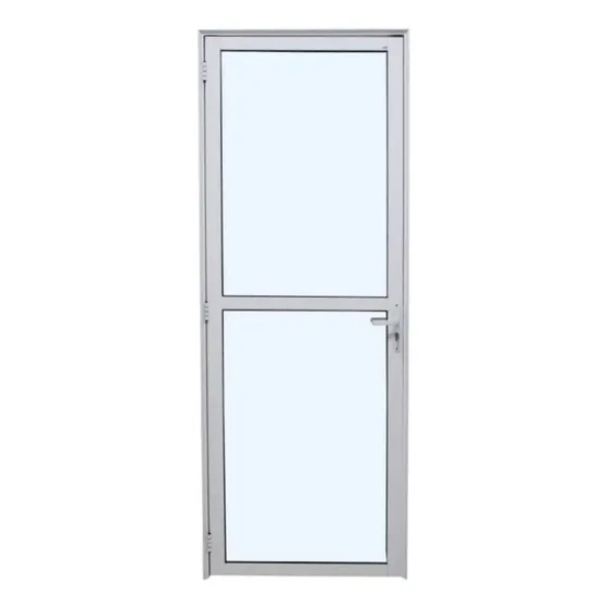 Porta De Vidro Pra Escritório 210x80  Linha 25 Branco