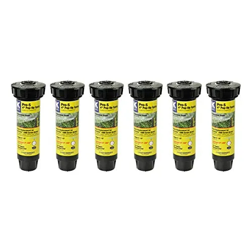 Rain Pro 4  Espray Emergente 6 Boquilla Ajustable 15 Pie Ts