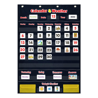 Calendario Y Gráfico De Bolsillo Meteorológico, Juguete De Calendario Y Gráfico De Bolsillo Meteorológico, Juguete De