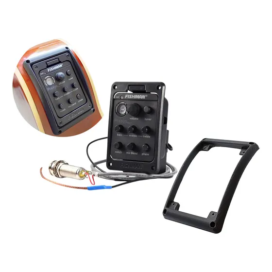 Kit Captador + Moldura Violão Eagle Hofma Tagima Et-5 Teq-5