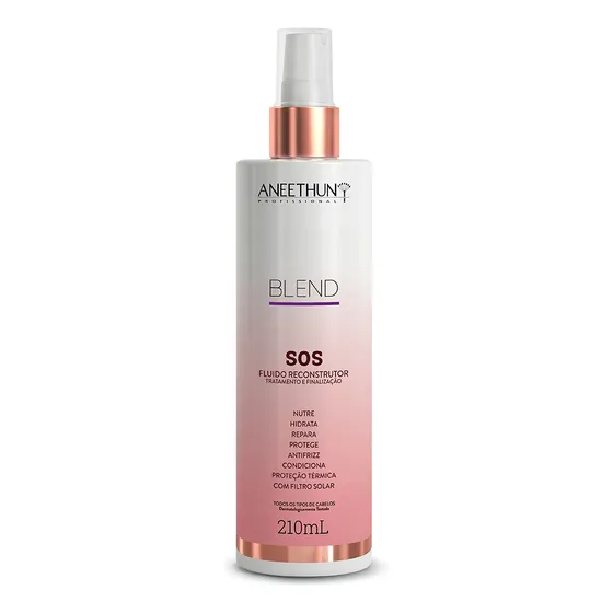 Blend Sos Fluido Reconstrutor Imediato 210ml Aneethun