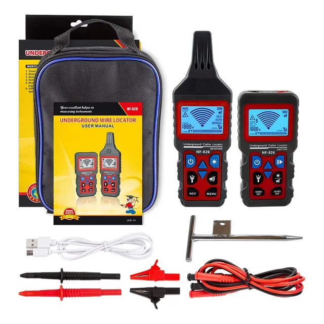 Probador De Cables Subterráneos Noyafa Nf-826, Localizador Y