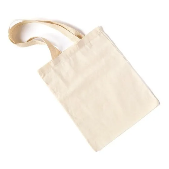 10 Sacolas Ecológica 20x30 Ecobag Algodão Cru Lisa Festas