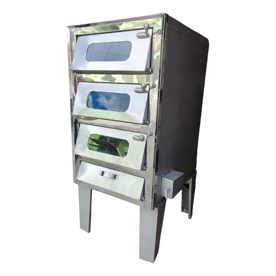 Horno Para  Panadería 3 Camaras Visor En Vidrio Termómetro