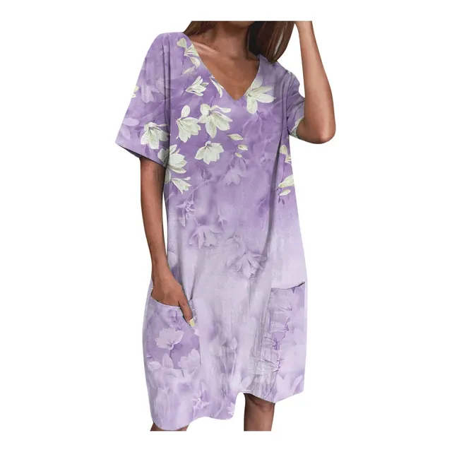 Vestido Nuevo Verano Para Mujer Moda 2022 Midi Formal Floral