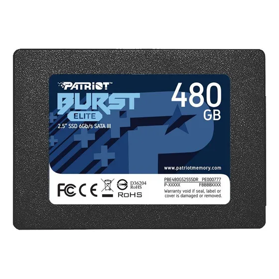 Disco Duro Solido Ssd 480gb Patriot Burst Elite Sata 3.0