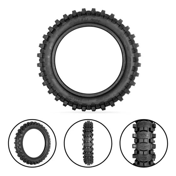 Pneu Borilli Mx007 80/100-12 Traseiro Ktm Sx 65cc Mxf 110