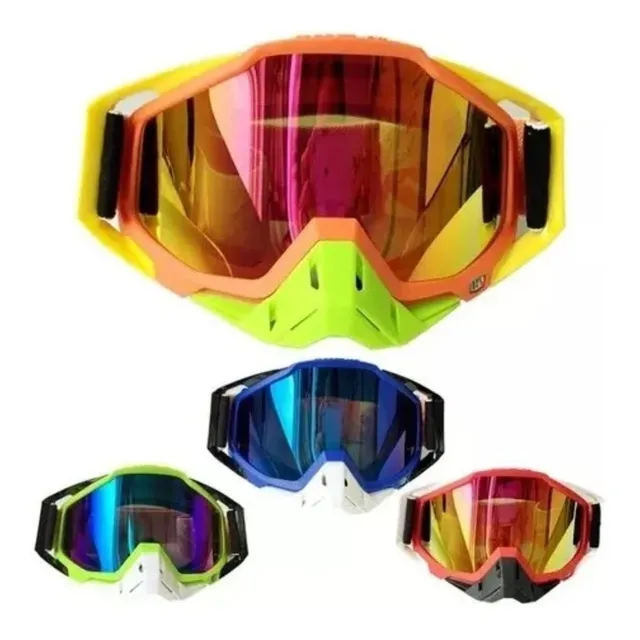 Gafas De Motocross Mx Goggle Varios Colores