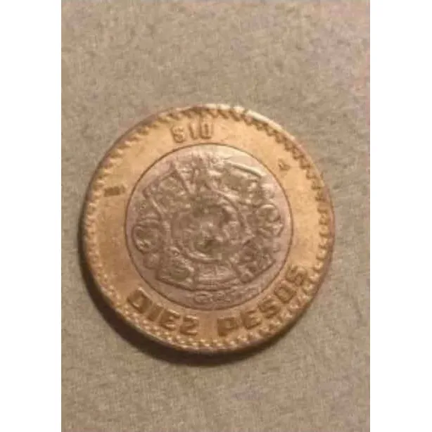 Monedas De 10 Nuevos Pesos Raras, Y Con Error De 2007 