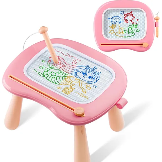 Tablero Magnético De Dibujo Educativo Para Niños 1 A 4 Años