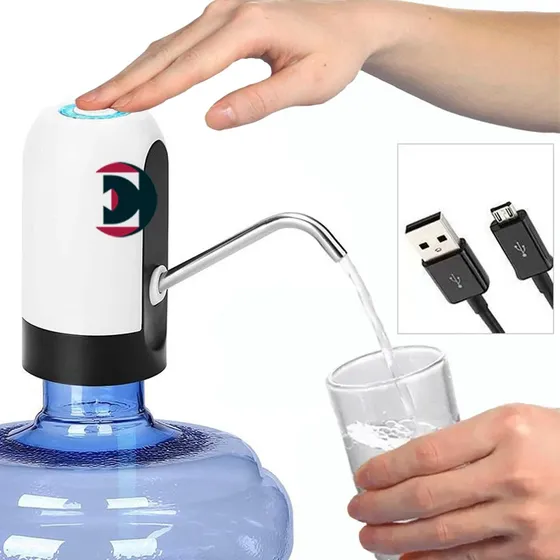 Bomba Eléctrica Dispensadora De Agua De Botellón Recargable