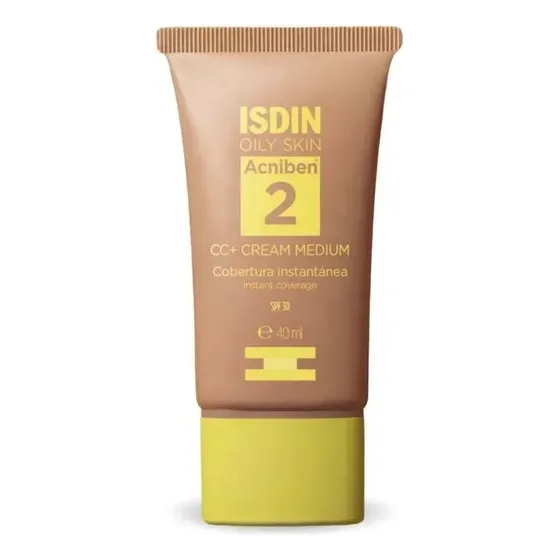 Crema cobertura Isdin Acniben CC+ CREAM MEDIUM 40ML