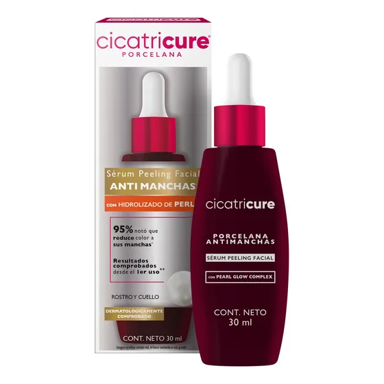 Cicatricure Porcelana Sérum Peeling Facial Antimanchas 30ml