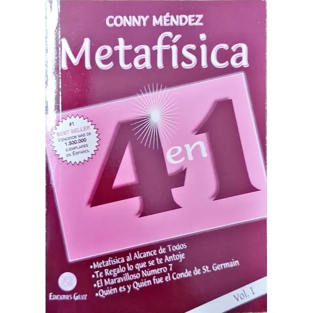 Metafísica 4 En 1. Conny Méndez. Vol. I
