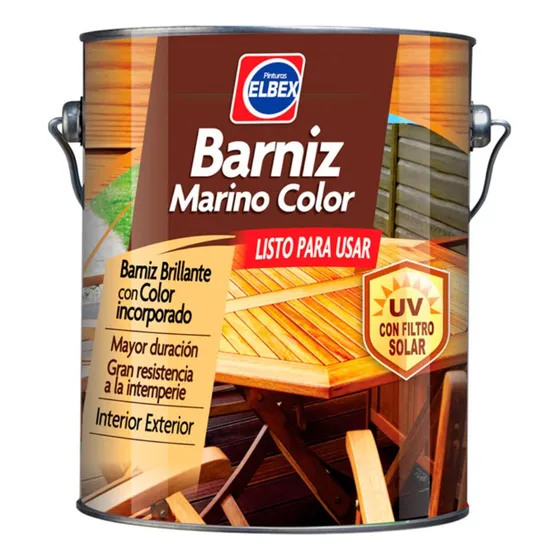 Barniz Marino Elbex - Acabado Mate/satinado 3.6l