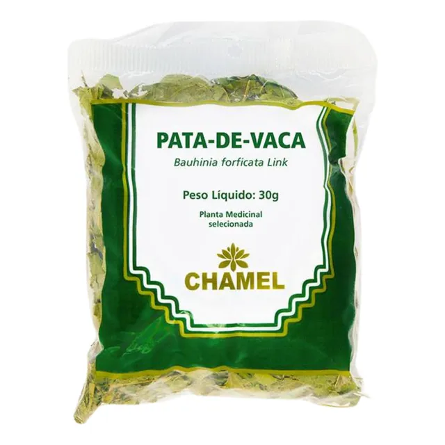 Pacote Pata De Vaca Folhas Chamel 30g