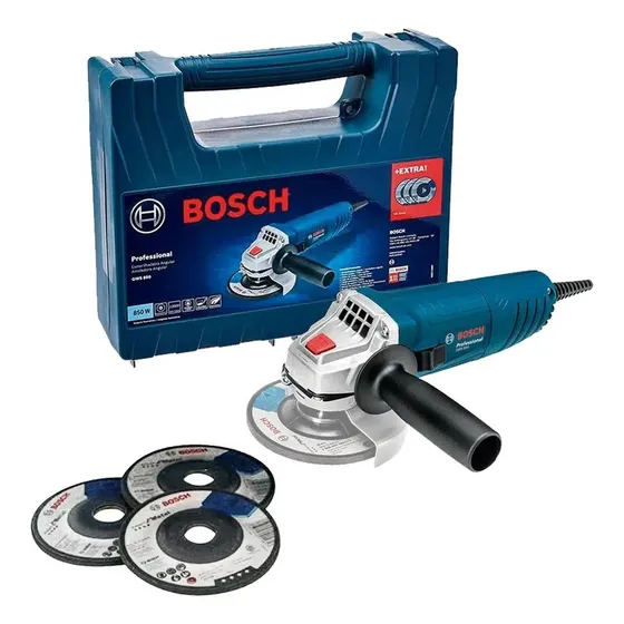Mini Pulidora Bosch 4 1/2'' Gws 850+maleta