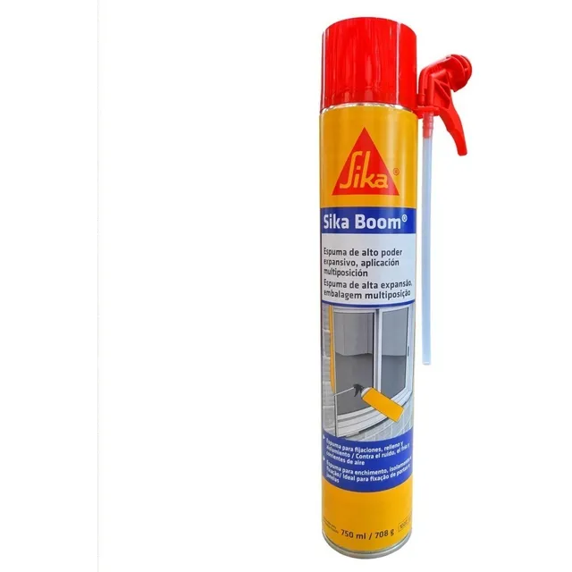 Espuma Expansiva De Poliuretano Para Relleno Sika Boom 750ml