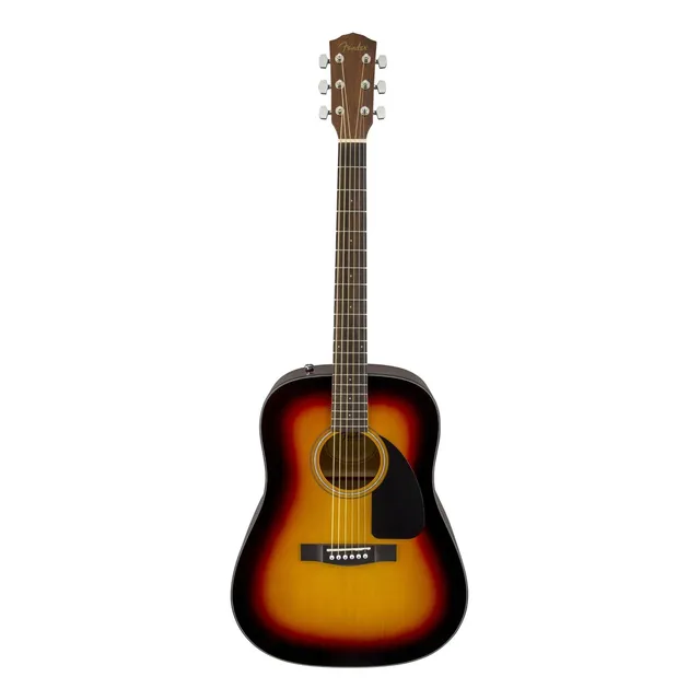 Guitarra acústica Fender Classic Design CD-60 para diestros sunburst simil rosewood brillante