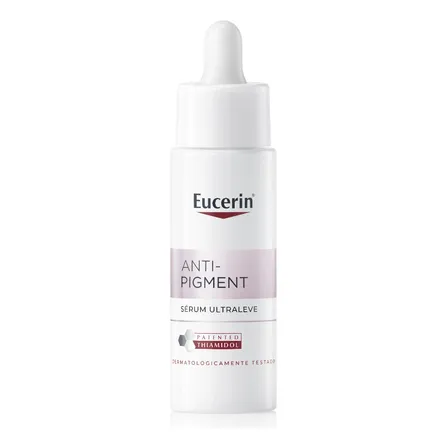 Eucerin Sérum Facial Ultraleve Antimanchas E Antibrilho 30ml, Anti-pigment, Clareador, Thiamidol, Peles Oleosas