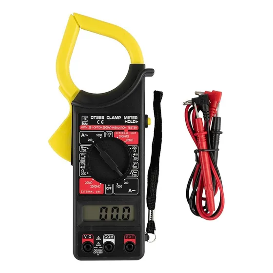 Ampimetro Preciso C/ Estojo Tensão Display Lcd Automático