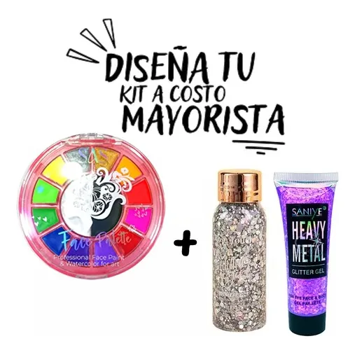 Sombras Pigmentos Artisticos Face Paint Colour Full Ushas