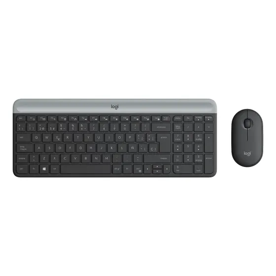 Combo Teclado Mouse Inalambrico Logitech Mk470 Silencioso