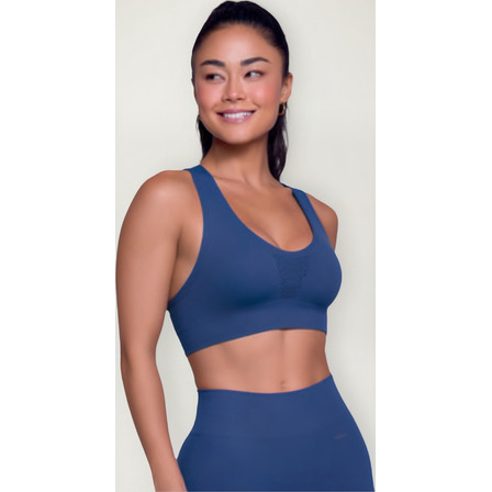 Top Nadador Sem Costura Poliamida Academia Fitness Selene Top Nadador Sem Costura Poliamida Academia Fitness Selene
