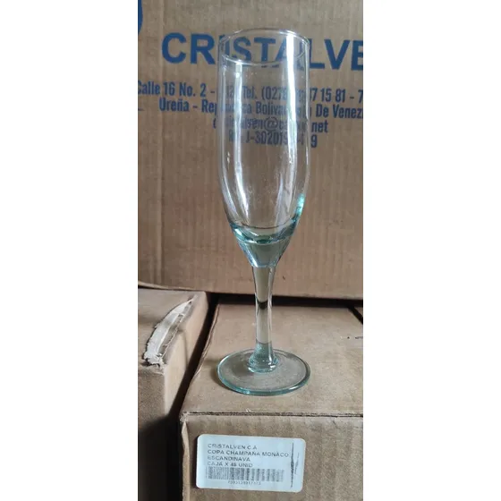Copas Para Champagne Mónaco Cristalven