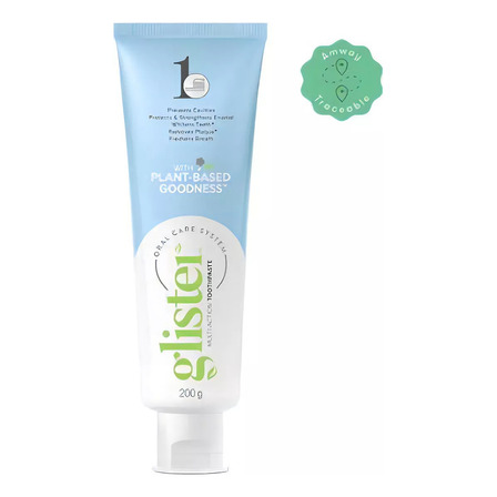 Creme Dental Glister Amway Multi Ação 200g - Dentes Brancos Creme Dental Glister Amway Multi Ação 200g - Dentes Brancos