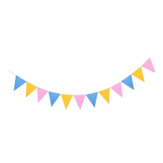 Banderin Decorativo Genero Color