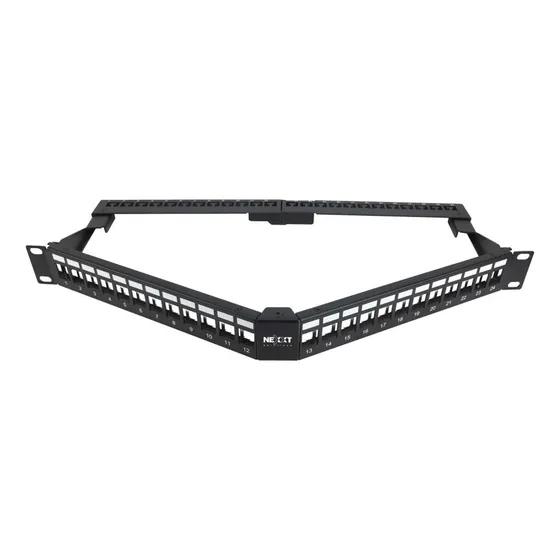 Aw192nxt12 Nexxt - Patch Panel Modular Angular 24 Puertos 1u