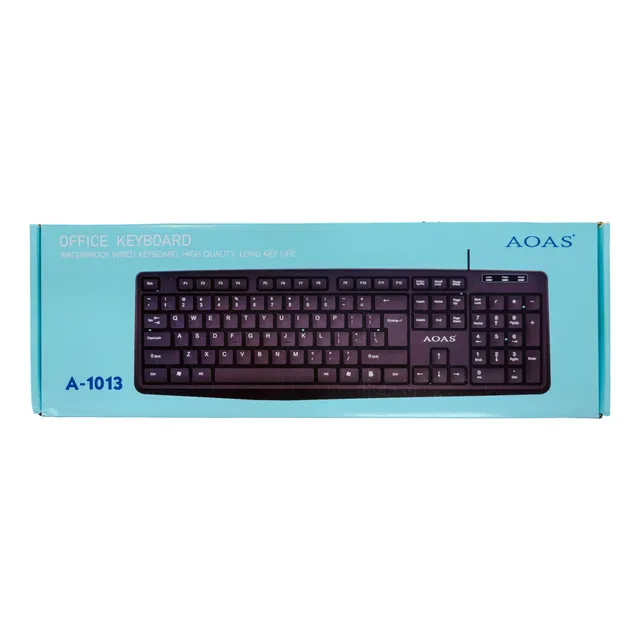 Teclado Alámbrico Con Cable Usb Para Pc, Teclas Silenciosa
