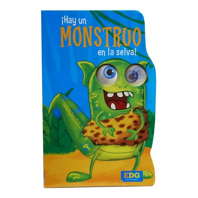 Libro Infantil Hay Un Monstruo - Libro Bebé Cartoné
